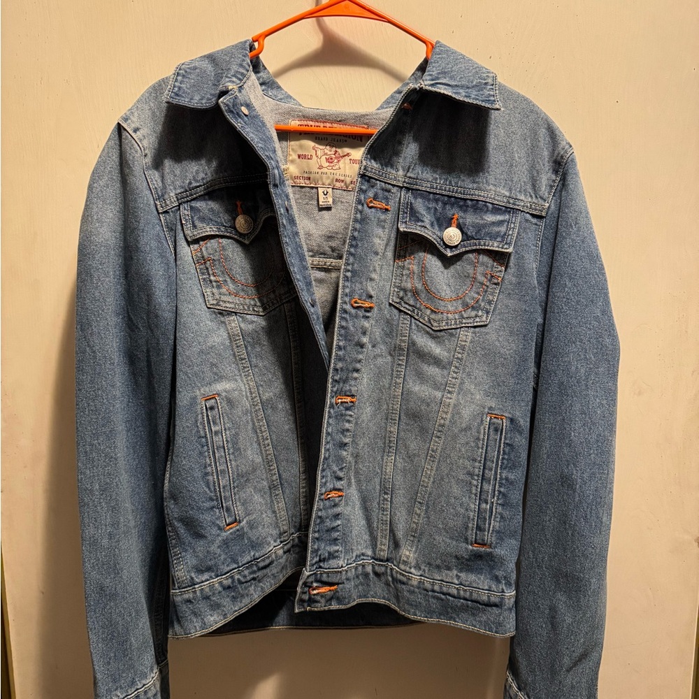 True Religion Light Blue Denim Jacket